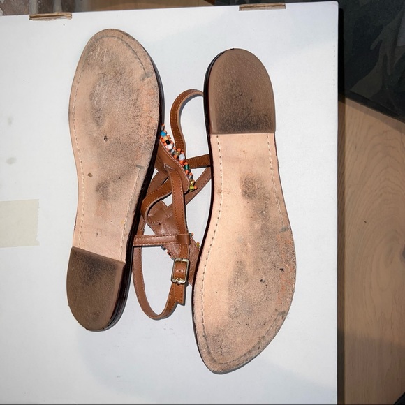 Colorful beaded sandals - Picture 4 of 8